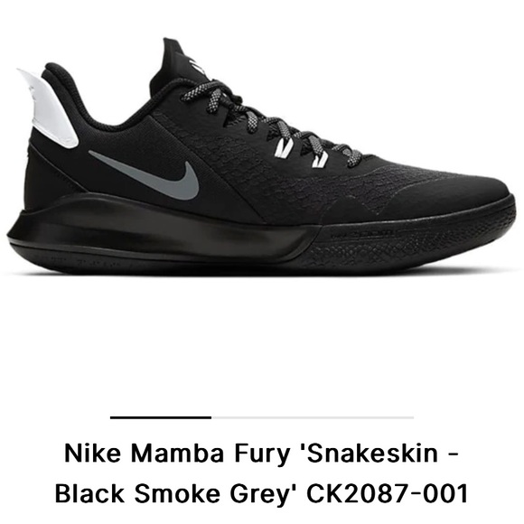 Mamba Fury Snakeskin Black/greg - EUC - Picture 2 of 9